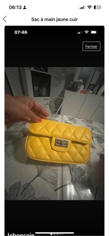 Sac véritable cuir