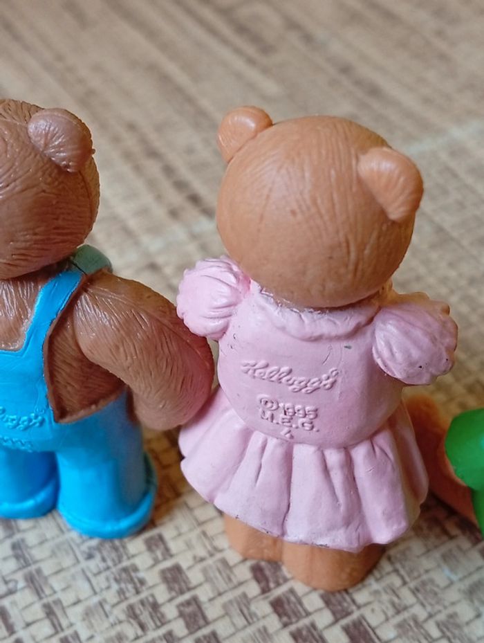 Famille ours vintage cadeau Kellogg's - photo numéro 3