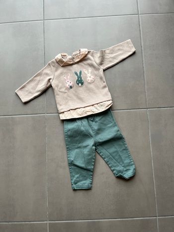 Ensemble fille 6 mois