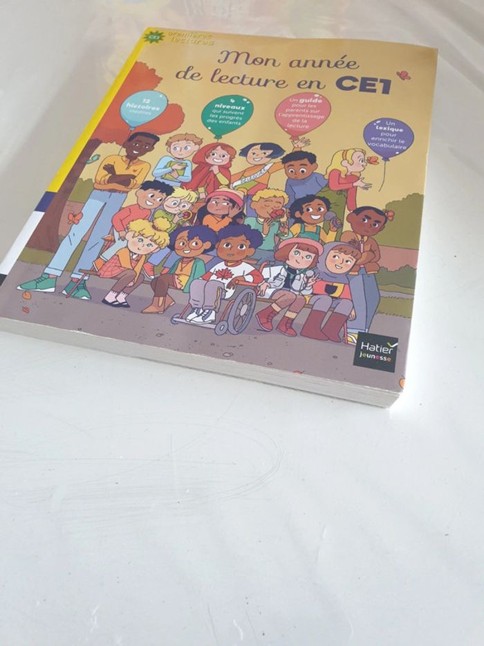 Livre Mon année de lecture CE1