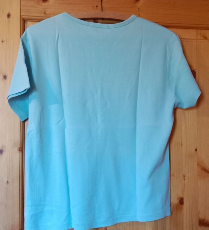 Tee-shirt Decathlon bleu - photo numéro 3