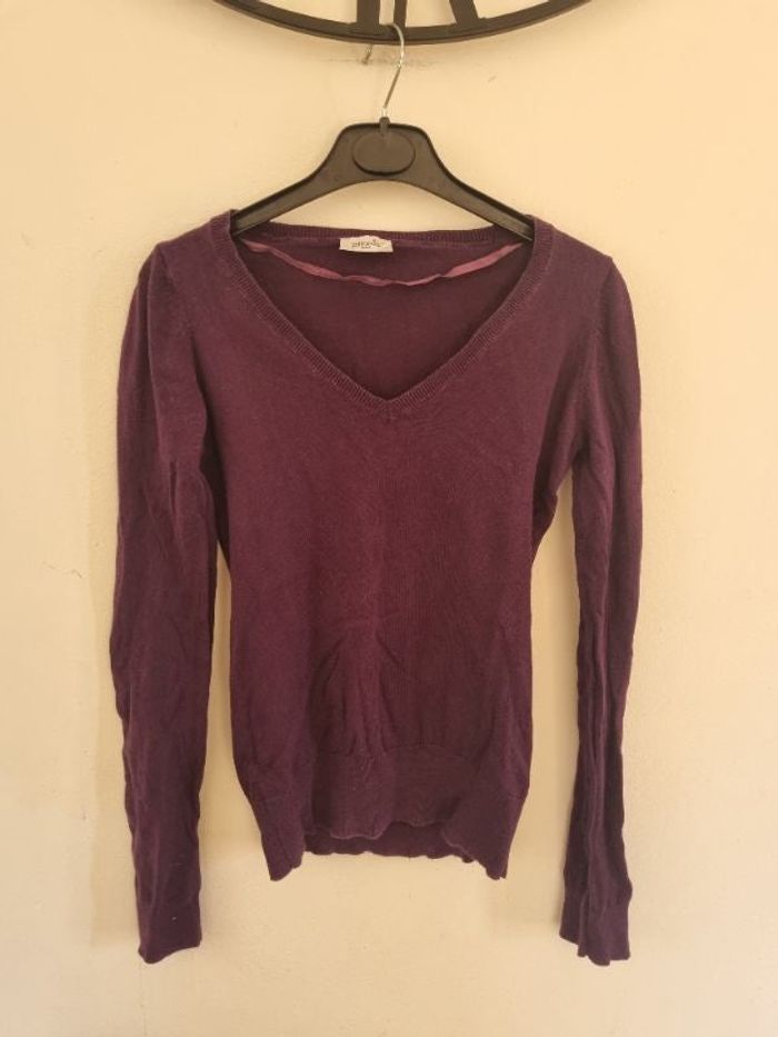 Pull fin violine