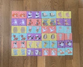 Jeu mémo animaux