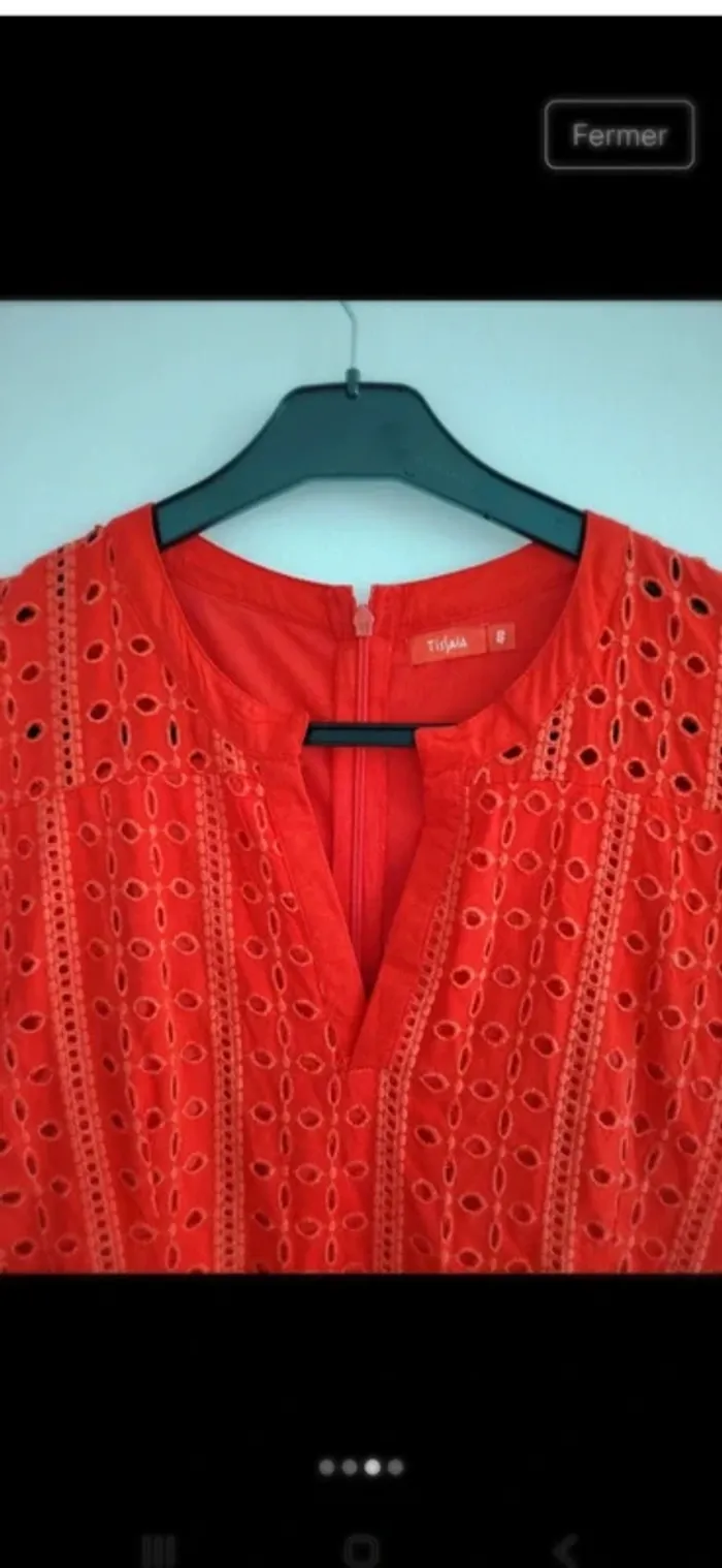 Magnifique robe rouge 40 - photo numéro 2