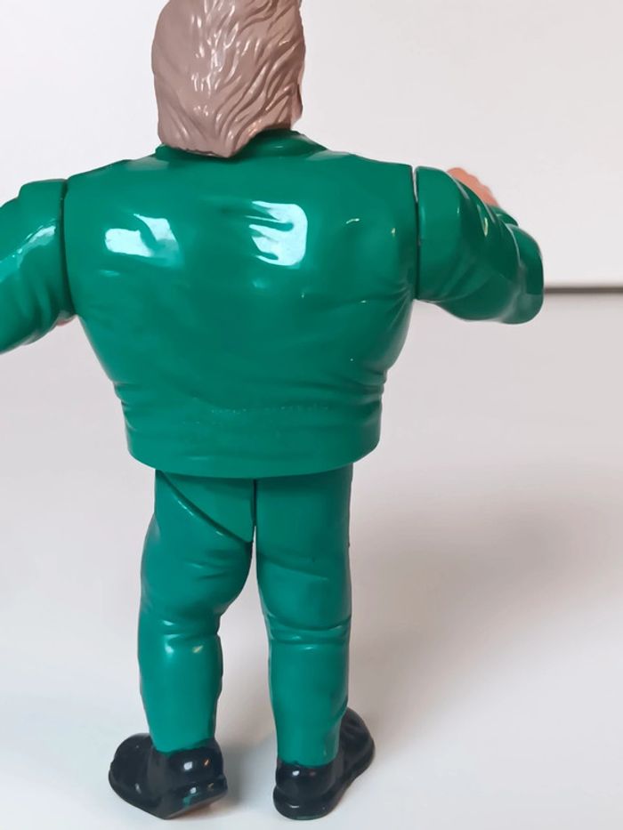 Figurine de catch WWF vintage ted dibiase million dollars man 1991 hasbro titan sport taille 12cm - photo numéro 5