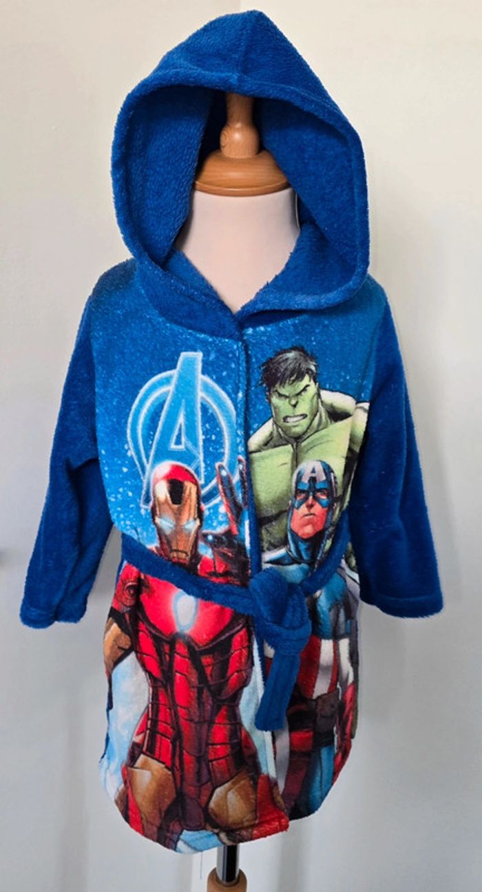 Robe de chambre peignoir Avengers Marvel 3 ans