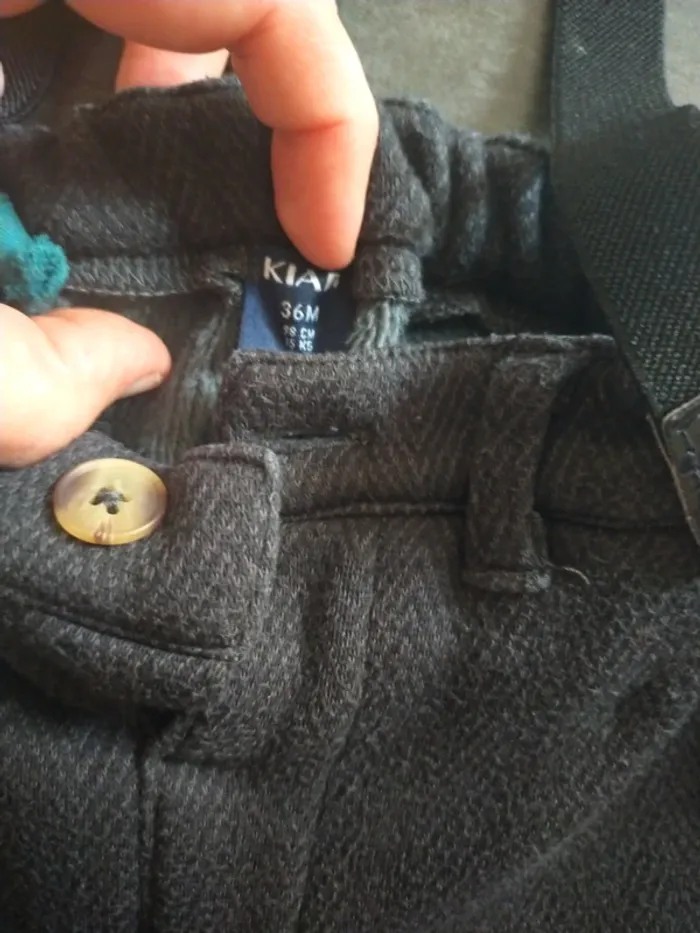 Pantalon chaud polaire Kiabi 36 mois - photo numéro 2
