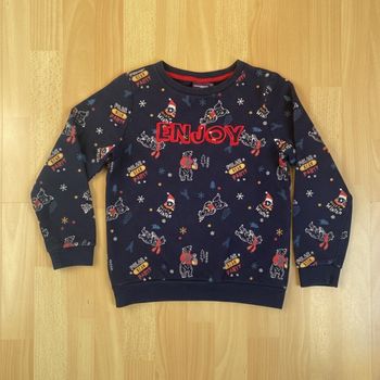 Sweat Sergent Major – Ours polaires & ENJOY brodé – 8 ans (128 cm)