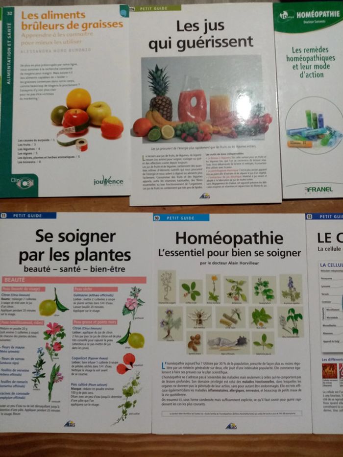 Lot livrets santé et bien être - photo numéro 2