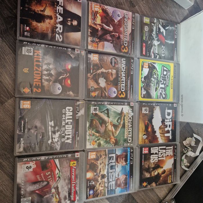 33 jeux PS3 a l unité ou en lot
