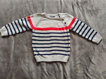 Pull à rayures 