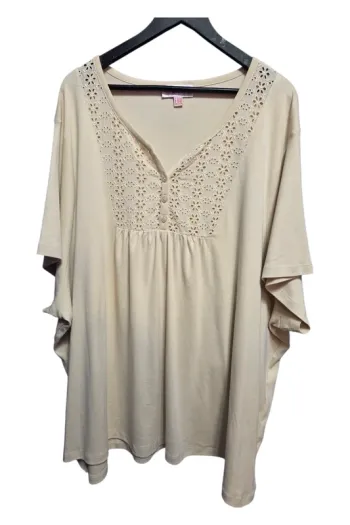 Blouse manches courtes extensible Afibel T62-64