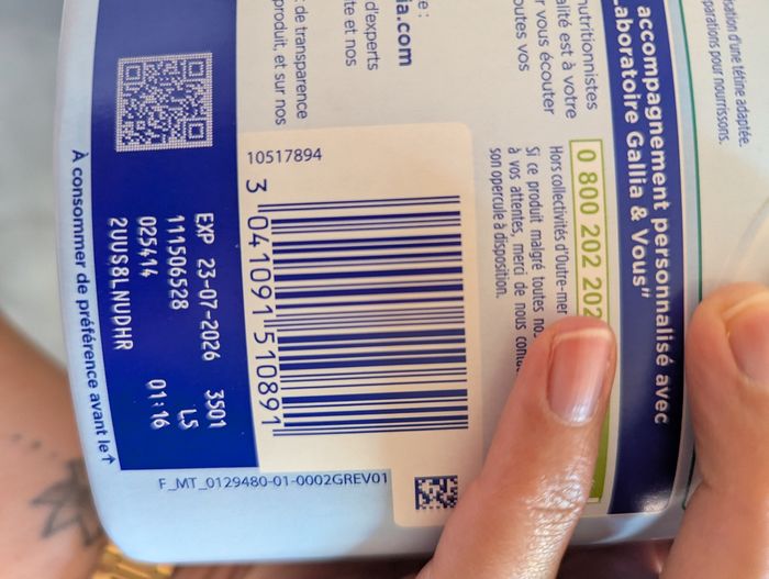 Lait Galliagest 1er âge - photo numéro 3