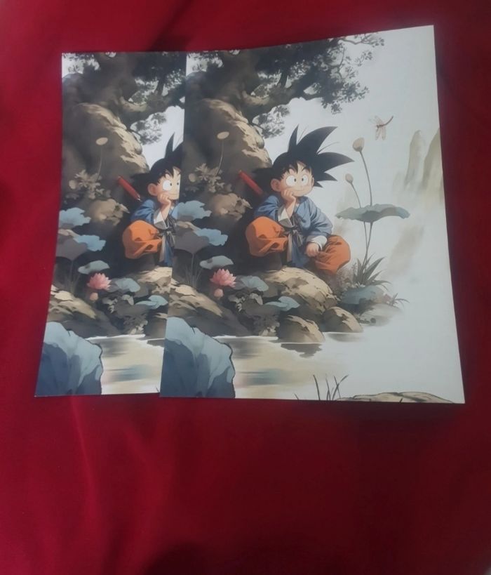 Affiche goku covention