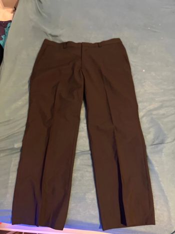 pantalon de costume noir mixte