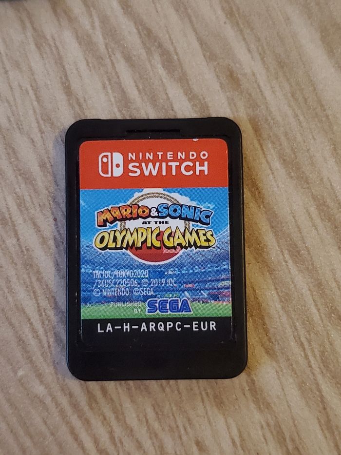 Jeux nintendo switch mario et sonic
