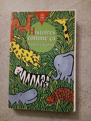 livre Histoire comme ca Rudyard Kipling