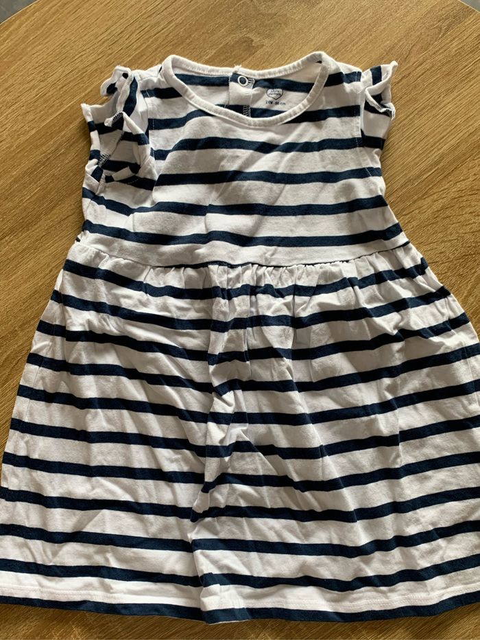 Lot de robes marinières 24 mois