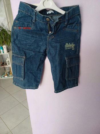 Short jean garçon
