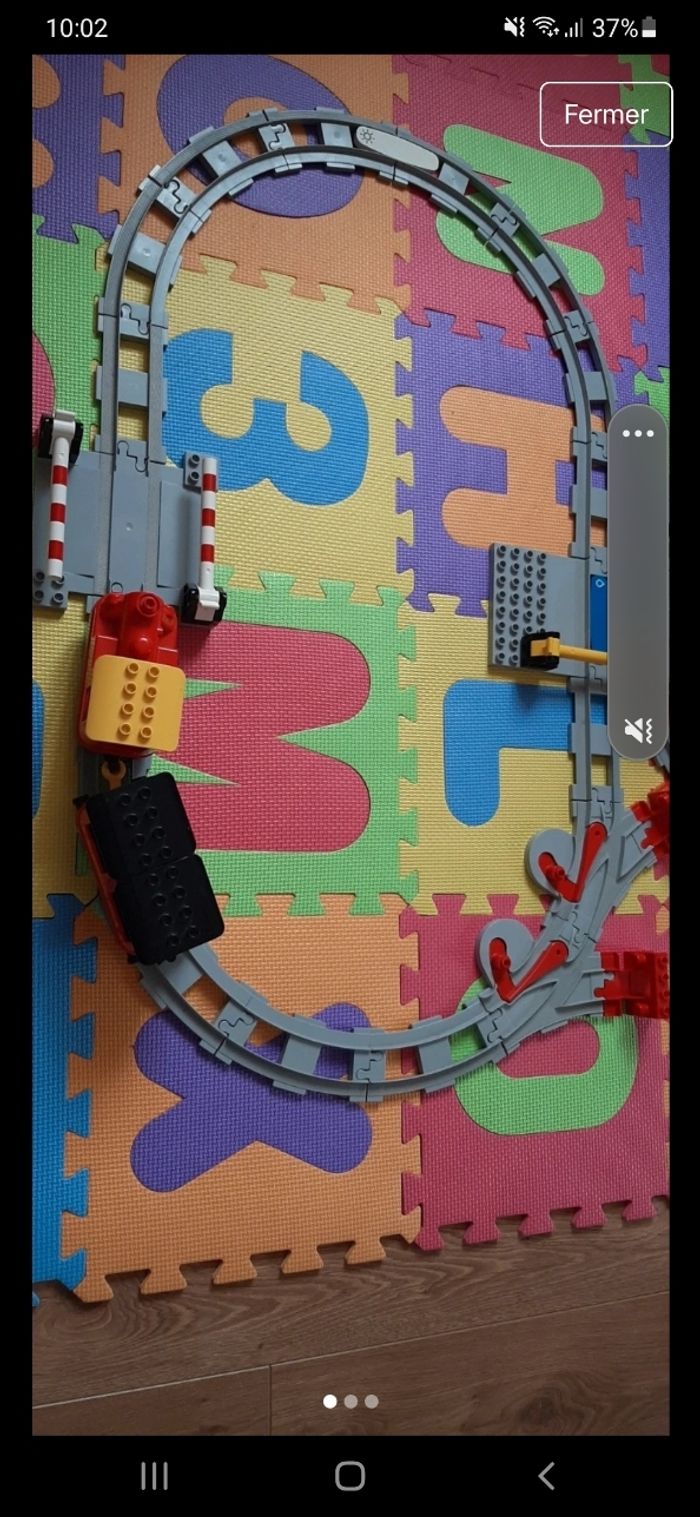 Train lego duplo + véhicules