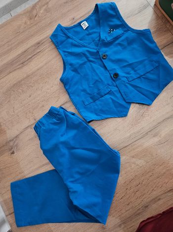Costume enfant 6 ans shein + son nœud papillon assortie