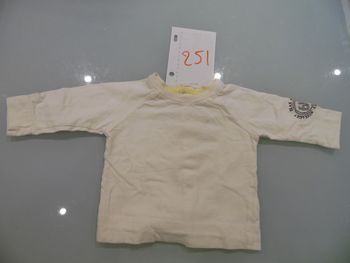 t-shirt 6 mois manche longue