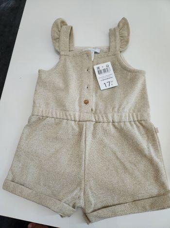 Petite combinaison doré neuve