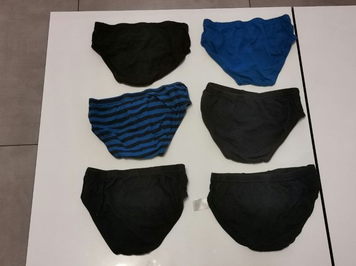 Lot 6 slips 5-6 ans - photo numéro 2