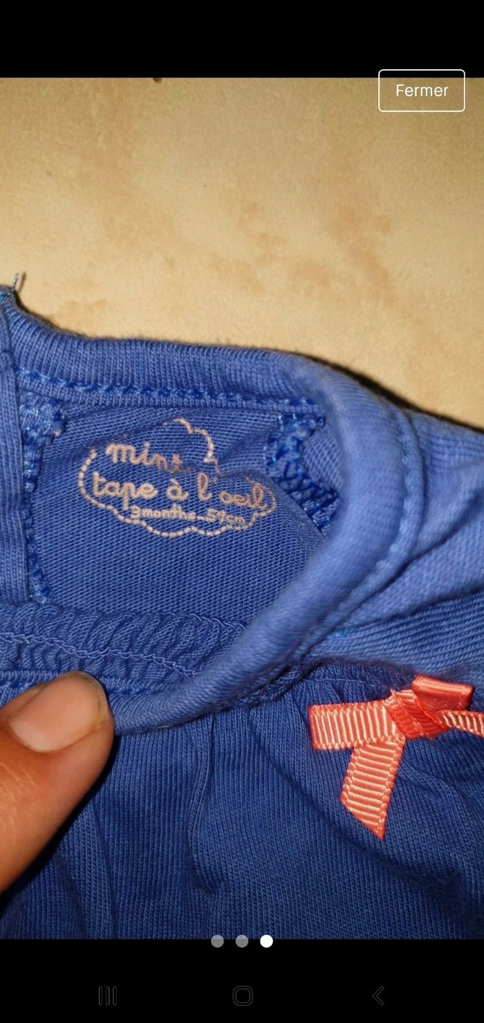 T-shirt 3mois neuf - photo numéro 3