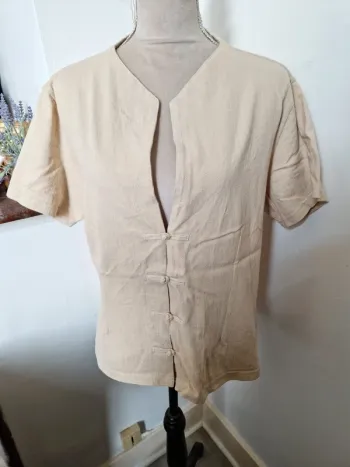 The shirt gillet the earth collection beige taille xxxl