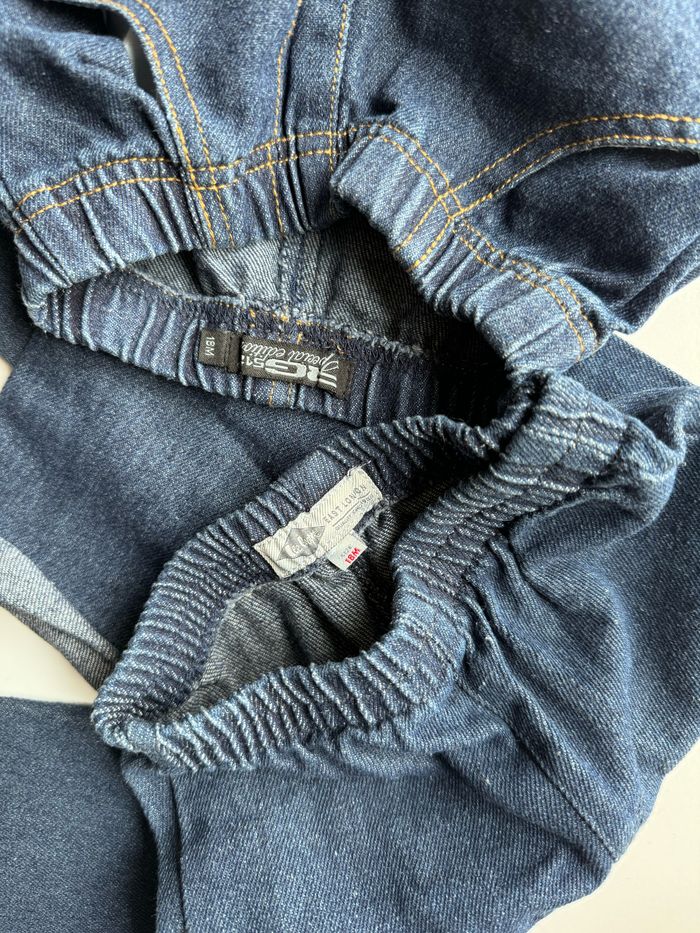 Lot 2 pantalons jeans 18 mois Yes - photo numéro 5