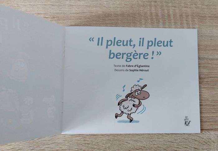 "Il pleut, il pleut bergère !" - lire c'est partir petit format - photo numéro 2