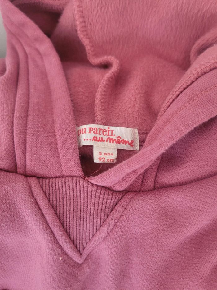 Sweat à capuche Du pareil au Meme taille 2 ans - photo numéro 2