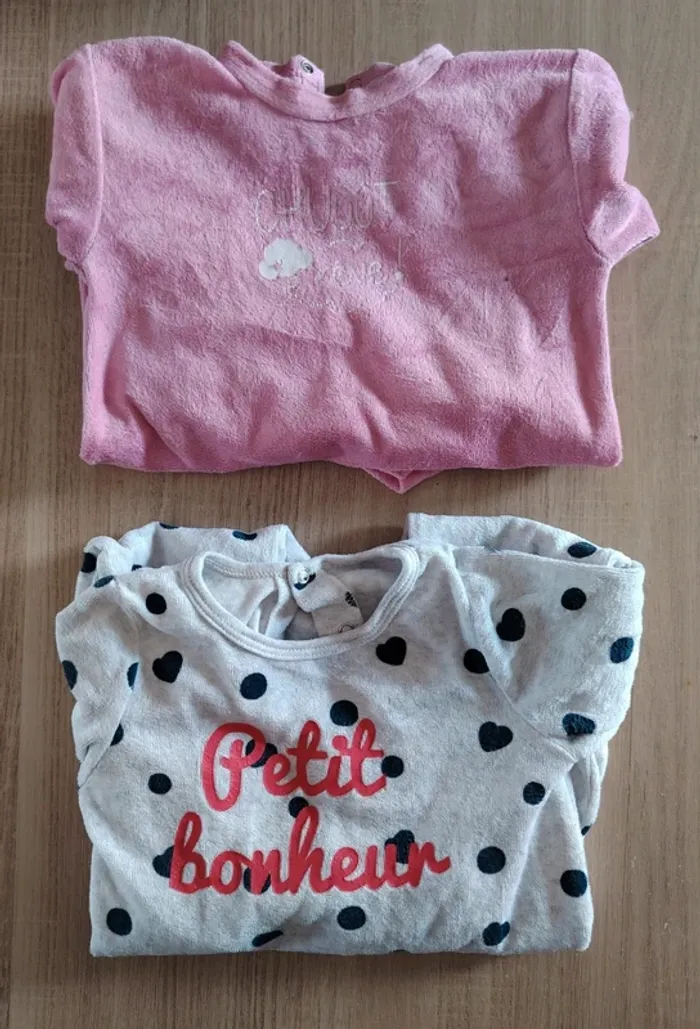 Lot 2 grenouillères 24 mois