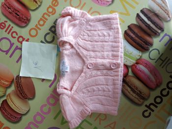 Gilet cache coeur 3 mois