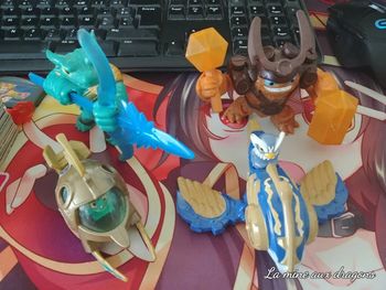 Lot figurines Skylanders Happy meal McDonald's Mcdo Wallop figure set