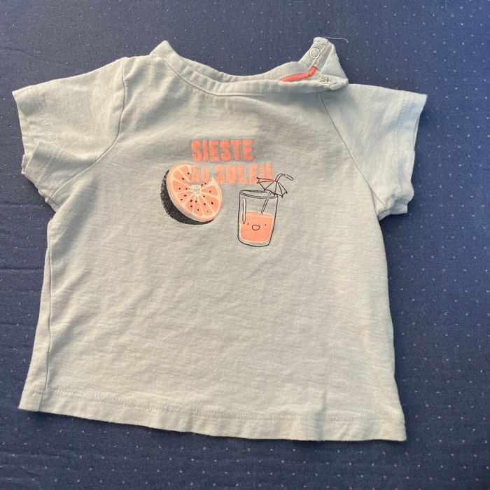 T shirt tape à l œil 6 mois