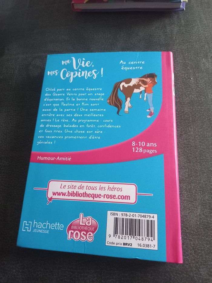 Livre bibliotheque rose ma vie mes copines tome 10 - photo numéro 2