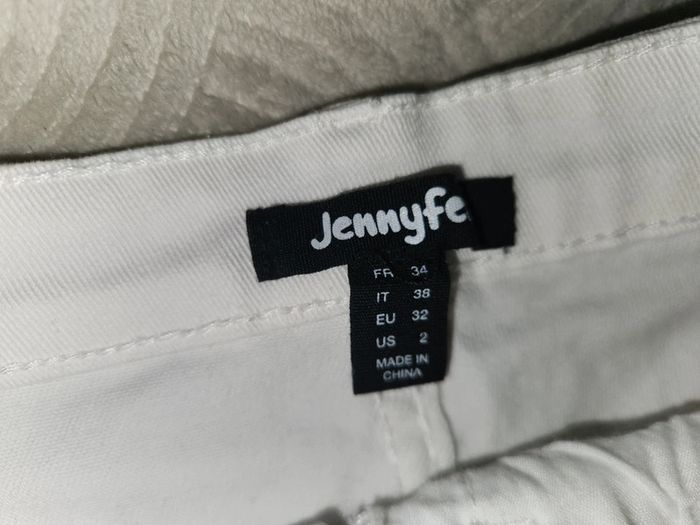 Short jeans blanc Taille 34 - photo numéro 2