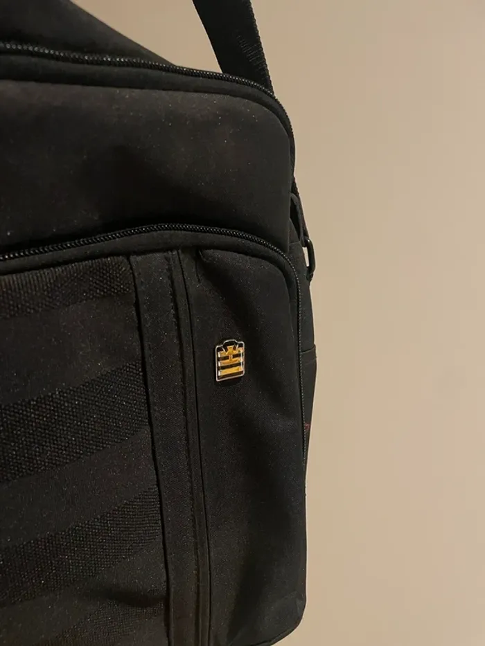 Sacoche ordinateur Sergent Blanco noire - photo numéro 7
