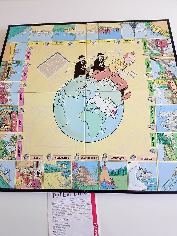 Tintin et le piège du totem d'horreur Nathan complet - photo numéro 6
