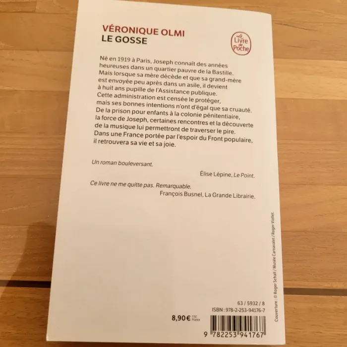 Livre Florence Olmi Le gosse - photo numéro 2