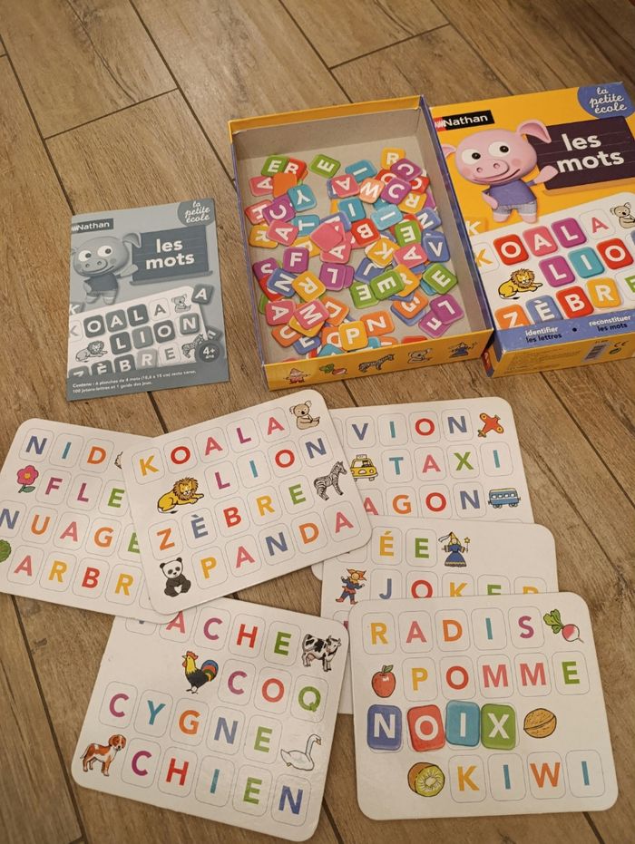 Lot de 2 jeux éducatifs La petite école - photo numéro 3