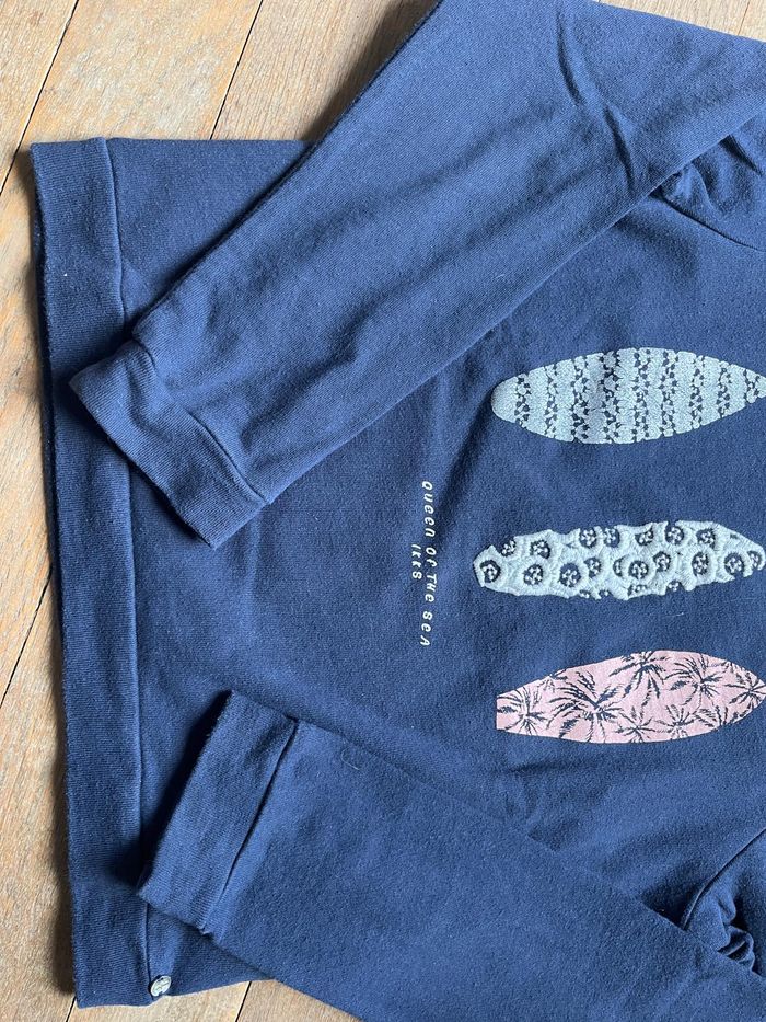 Sweat marine IKKS 10 ans - photo numéro 3