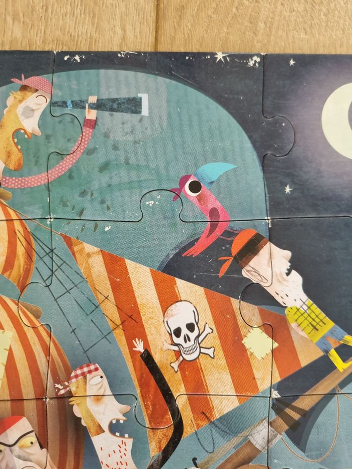 Puzzle janod pirates la chasse aux trésors - photo numéro 4