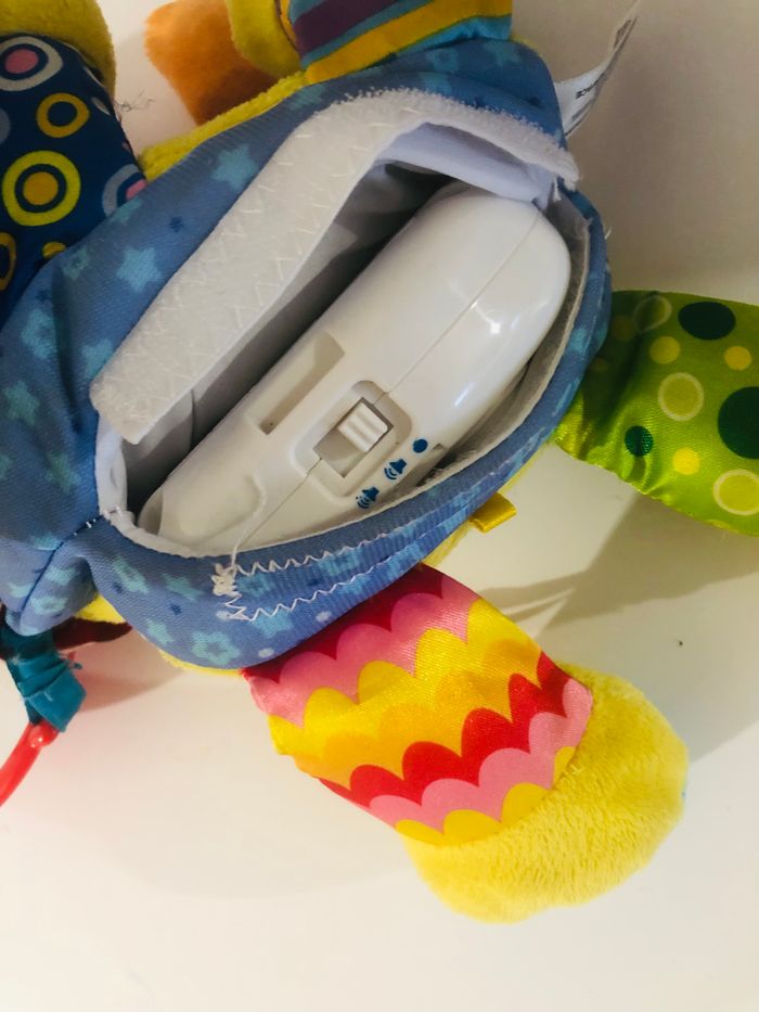vtech Timothée mon lion d’activités peluche interactive lion hochet musical miroir texture sensorielle lot SOP77 - photo numéro 6
