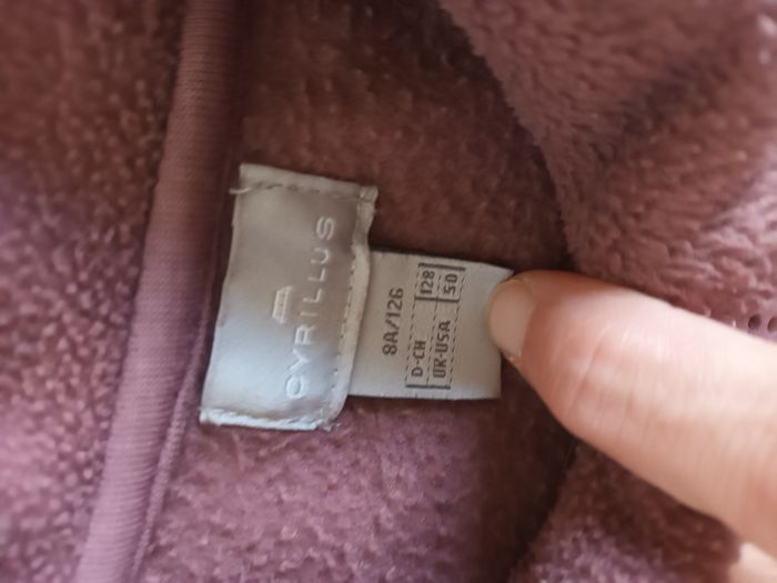 Robe de chambre  8 ans Cyrillus  bois de rose hiver fille chaude douce presque neuf - photo numéro 3