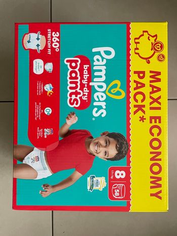 Maxi pack Pampers Pants T.8