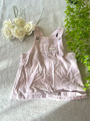 Très belle jupe salopette pour bébé fille