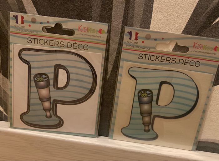 Stickers lettre P - photo numéro 2